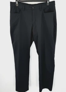 Under Armour Pants Men's 38x32 Loose Fit Golf Performance Lightweight Black - Picture 1 of 9