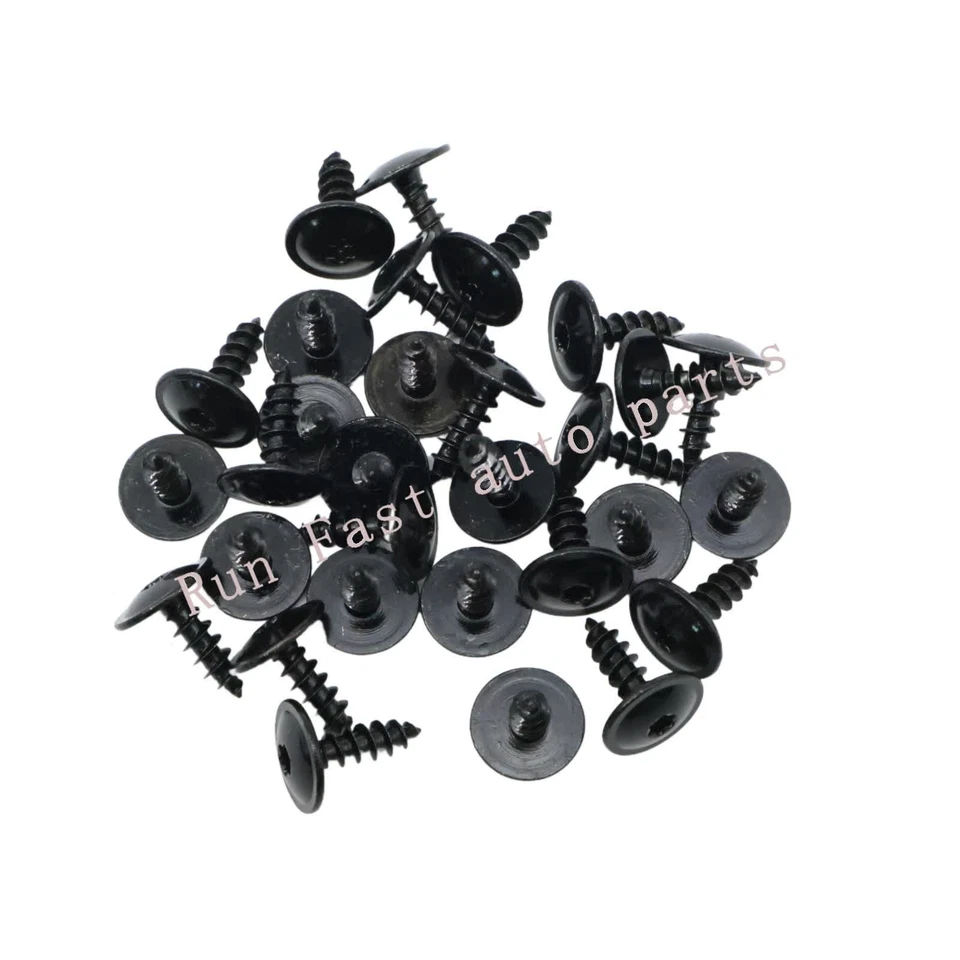 30 tornillos protector contra salpicaduras N90974701 para Audi Q5 S3 VW Passat B5 B6 B7 CC Foto 1 de 4