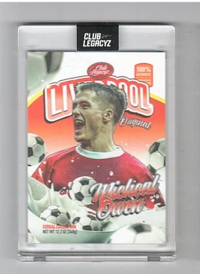 2025 Club Legacyz Michael Owen Sonic Breakway Classic Edition #79/200 - Image 1 of 2