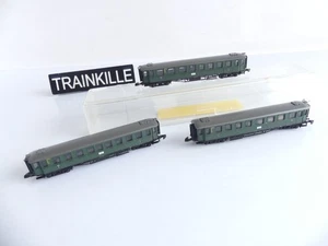 LOT 1 / MARKLIN MINI CLUB ECH Z 1:220 / 3 VOITURES VOYAGEURS - Picture 1 of 3