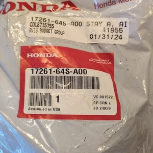 Genuine Honda Stay Bracket 17261-64S-A00 - Bild 1 von 3