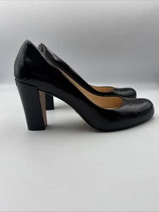 Cole Haan NikeAir Black Patent Leather Pumps Heels Women's Size 9B Comfort Shoes - Picture 1 of 13