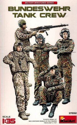 MiniArt 37032 Bundeswehr German Tank Crew - deutsche Soldaten - 1:35 - Bild 1 von 2