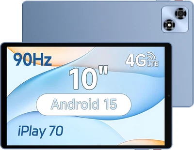 Iplay 70, Tablet 10 Pollici Android 15, 12 (4+8) GB + 128 GB, Processore Octa-Co - Immagine 1 di 4