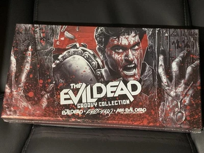 The Evil Dead Groovy Collection 4K Ultra HD Blu-ray Box Set BRAND NEW & SEALED! - Image 1 of 2