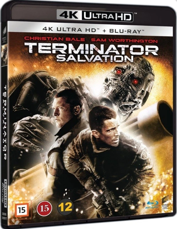 Terminator Salvation (4K UHD Blu-ray) Christian Bale Sam Worthington (UK IMPORT) - Image 1 of 2