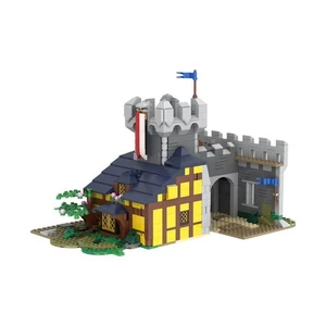 Hot Sale Medieval Guard House Model 974 Pieces Building Toys Set - Picture 1 of 7