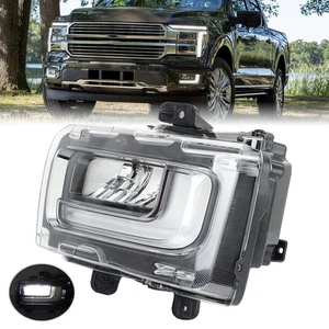 For 2024-25 Ford F150 Left Driver LED Front Bumper Fog Light Driving Lamp W/Bulb - Picture 1 of 11