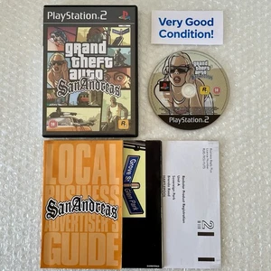 Grand Theft Auto: San Andreas - Playstation 2 PS2 - UK PAL - CIB - VGC - Picture 1 of 11