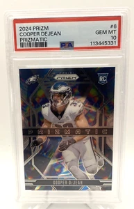 2024 Panini Prizm - Cooper DeJean - Prizmatic (RC) - PSA 10 - Bild 1 von 2