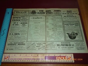 FELICES ESPOSAS DE WINDSOR G.W. PROGRAMA ANSON 1902 TEATRO QUEEN MANCHESTER - Imagen 1 de 8