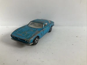 Matchbox Lesney Superfast No 14 - Iso Grifo Coupe - Light Blue - Picture 1 of 3