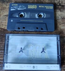 TDK Metal MA90 Type IV Blank Audio Cassette Tape