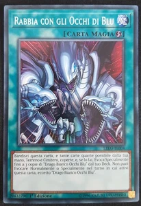 RABBIA CON GLI OCCHI DI BLU Super Rara in Italiano LED3-IT004 YUGIOH - Foto 1 di 1