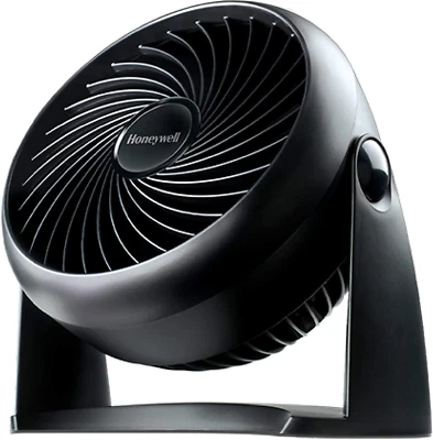 Honeywell Powerful TurboForce Quiet Small Air Circulator Floor Table Fan Black - Image 1 of 4