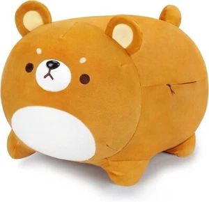 Braunbär Plüschtier, 16 Zoll Anime Plüschtier, Kawaii Bär Kissen weiches Plüschtier Stofftier - Bild 1 von 8