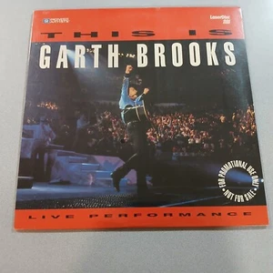GARTH BROOKS - LIVE PERFORMANCE LASERDISC SEALED/ONS PROMO - Picture 1 of 7