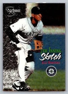 1998 Skybox Dugout Access 7th Inning Stretch Alex Rodriguez #132 - Picture 1 of 2