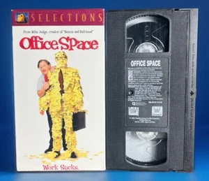Office Space VHS (1999) Mike Judge Movie - Ron Livingston - Jennifer Aniston VGC - Picture 1 of 4