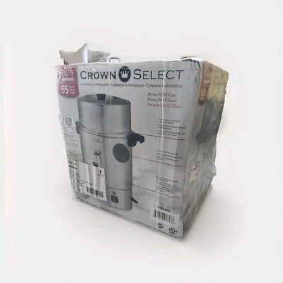 Focus Foodservice Crown Select FCMLA055 55 tazas, cafetera de aluminio pulido Foto 1 de 2