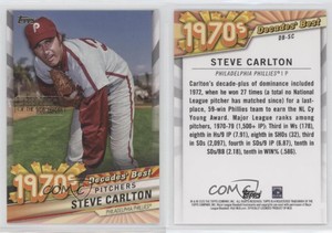2020 Topps Best Celebration of the Decades /100 Steve Carlton #DB-SC HOF