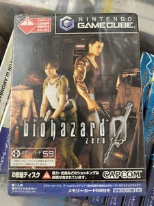 Biohazard 0 + MC59 (2002) Brand New Factory Sealed Japan Gamecube GC Import - Picture 1 of 2