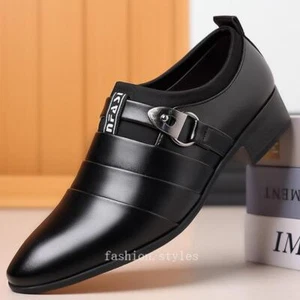 Zapatos formales de vestir Oxford informales elegantes de trabajo de negocios para hombre - Imagen 1 de 24