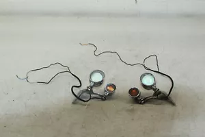 03 HONDA VTX1800R AFTERMARKET FRONT LEFT RIGHT TURN SIGNALS LIGHT INDICATORS - Foto 1 di 12