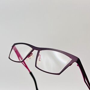 THEO eyeglasses Ladies Angular Purple Pink Pure Titanium " optimist 284 Belgium