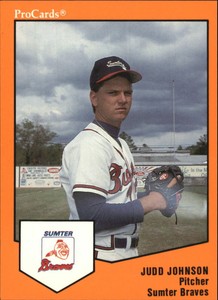 1989 Sumter Braves ProCards #1102 Judd Johnson