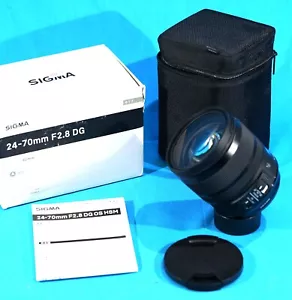 NIKON/SIGMA 24-70mm F2.8 DG OS HSM | Art A017 | Nikon F-FX mount - Picture 1 of 6