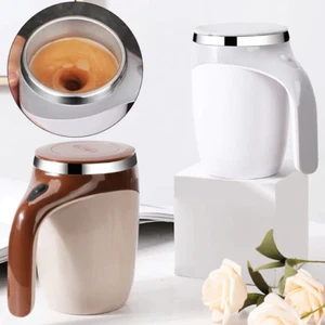 Automatic Magnetic Self Mixing Stainless Steel Cofee Rechargable Mug Stirring - Picture 1 of 13