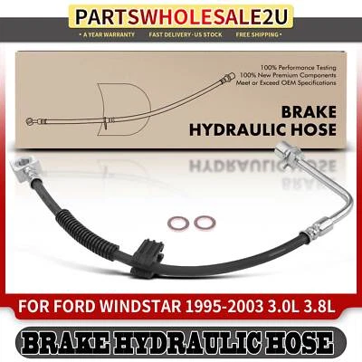 Manguera hidráulica de freno trasero derecho para Ford Windstar 1995 1996 1997-2003 V6 3,0 L 3,8 L Foto 1 de 4