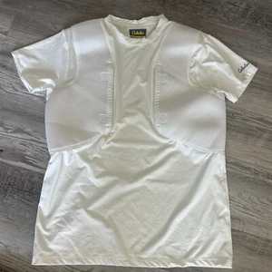 Cabela's Men's Size XL White Tactical Concealed Carry Holster Shirt Short Sleeve - Picture 1 of 5