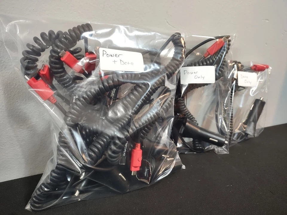 Лот (10) настенное автомобильное зарядное устройство Verizon Micro-USB быстрая быстрая зарядка 9 В 12 В 6 футов - Изображение 1 из 4