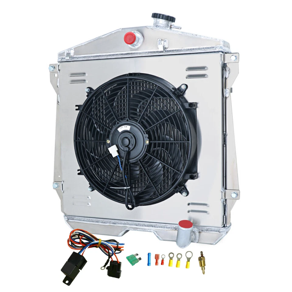 Relé ventilador cubierta radiador 3 filas Chevrolet Fleetline Stylemaster L6 1943-1948 Foto 1 de 4