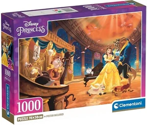 New Clementoni Jigsaw Puzzle 1000 Pieces 39854 Disney Princess - Picture 1 of 2