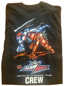 Rare Vintage *NEW* 1999 Wcw PPV Slamboree CREW Shirt Wwf Nwo Wrestling Ecw WWE - Picture 1 of 8