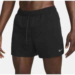 Nike Stride Running Division Shorts Dri-Fit 4" Slip gefüttert schwarz Gr. M FB6870-010 - Bild 1 von 8
