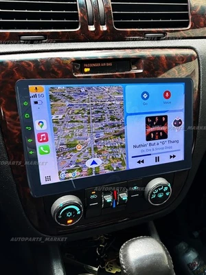 For 2006-2012 Chevrolet Impala 10" Touch Screen Android 15 Car Stereo Radio GPS Foto 1 de 4