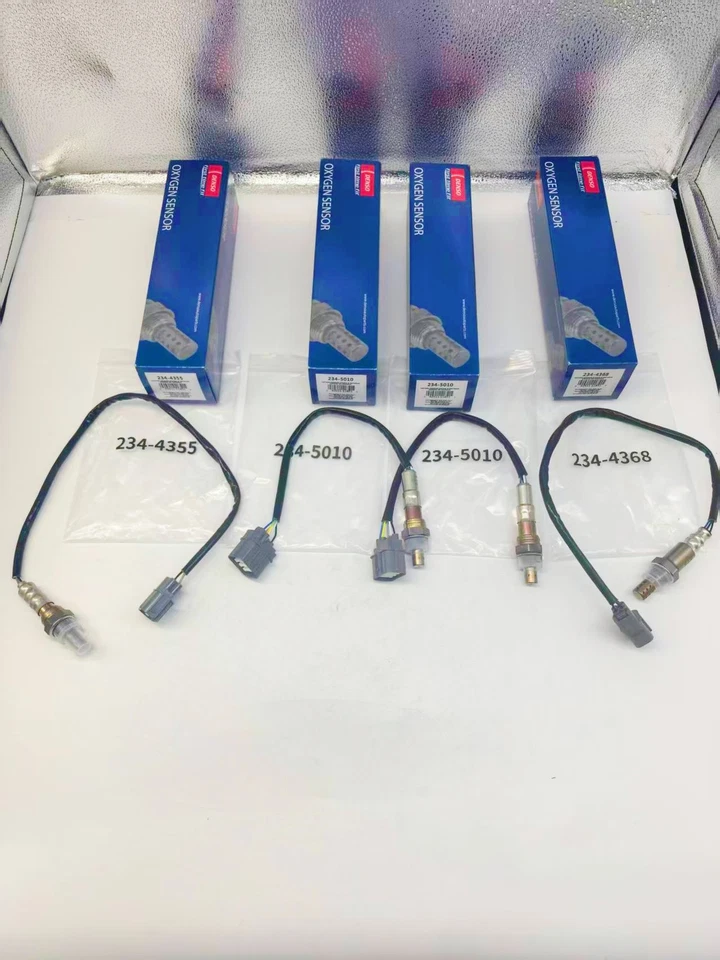 4Pc Denso Up/DownstreamOxygen Sensor 234-5010/4355/4368 for Honda Accord Odyssey - Image 1 of 4