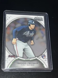 2011 Bowman Sterling Freddie Freeman #1 Rookie RC - Picture 1 of 4