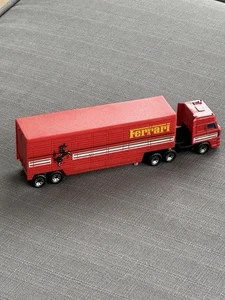 Matchbox Ferrari Transporter Low Bed Trailer Daf 3300 Space Cab 1981 Vintage Toy - Picture 1 of 10