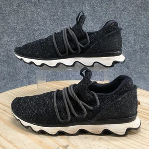 Sorel Shoes Womens 10.5 Kinetic Impact Lace Sneakers Black Athletic NL3227-011 - Picture 1 of 18
