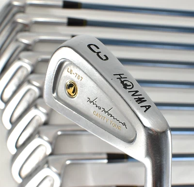 Honma LB-737 10p 3-4-5-6-7-8-9-10-11-Sw RH Golf Men 2Star Shaft Club Stiff LB737 - Image 1 of 4