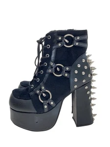Demonia Sonstige Stiefel 25cm schwarz gebraucht - Bild 1 von 6