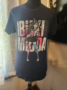 Danganronpa Ibuki Mioda Ultimate Musician Navy Blue Anime T Shirt Size Medium - Picture 1 of 2