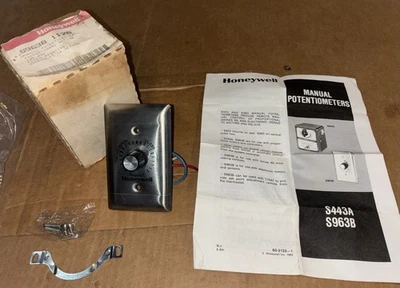 Potenciómetro manual Honeywell S963B1128 135 ohmios serie 90 OEM S963B 1128 Foto 1 de 4