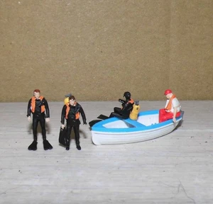 Figuren H0 1:87 Preiser und andere, handbemalt "Taucher" - Bild 1 von 1