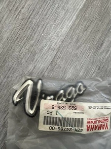 NOS Yamaha Virago XV1000 84-88 XV1100 86-98 XV700 Genuine Side Emblem BADGE - Picture 1 of 3